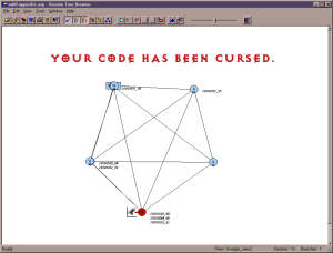 Pentagram in the ClearCase Version Tree